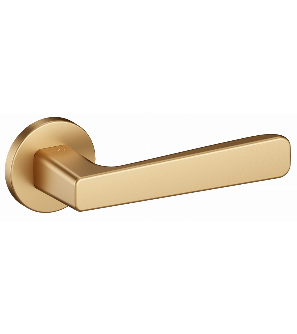 Puxador de porta ouro mate PARMA ferragens design