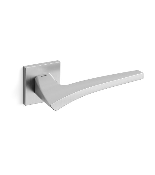 Puxador de porta cromado acetinado Mandelli Astrid puxador design
