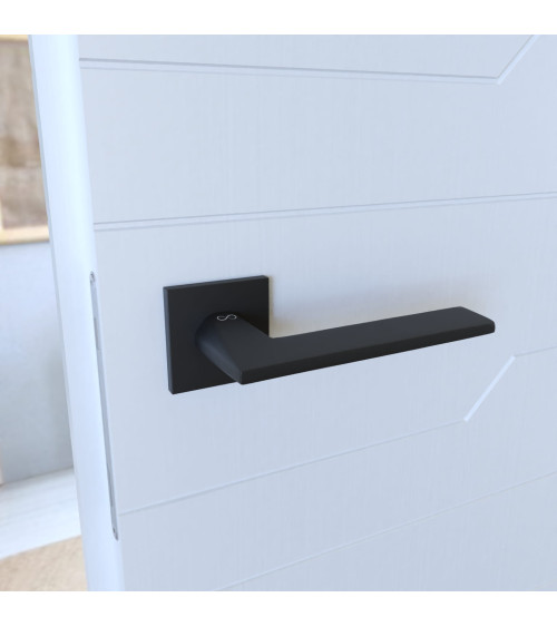 Puxador de porta em zamak ARA puxador design
