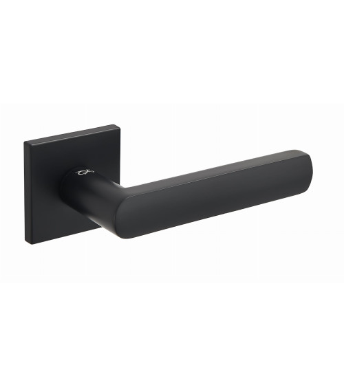 Puxador de porta preto TORINO ferragens design