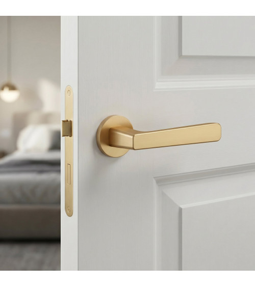 Puxador de porta zamak PARMA ferragens design