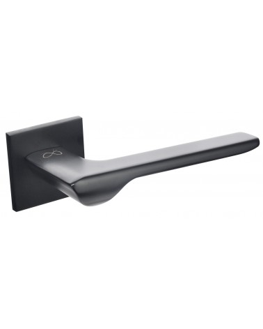 Puxador de porta preto LIGNE design