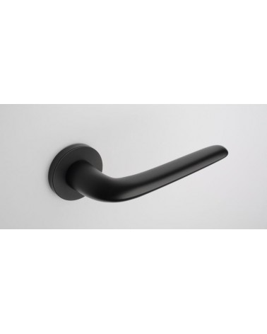 Puxador de porta Preto AZALIA puxador design vista de cima inclinada