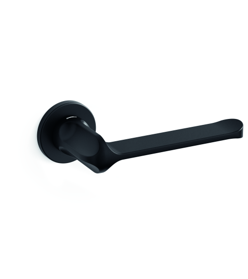 Puxador de porta preto Mandelli MM80 puxador design