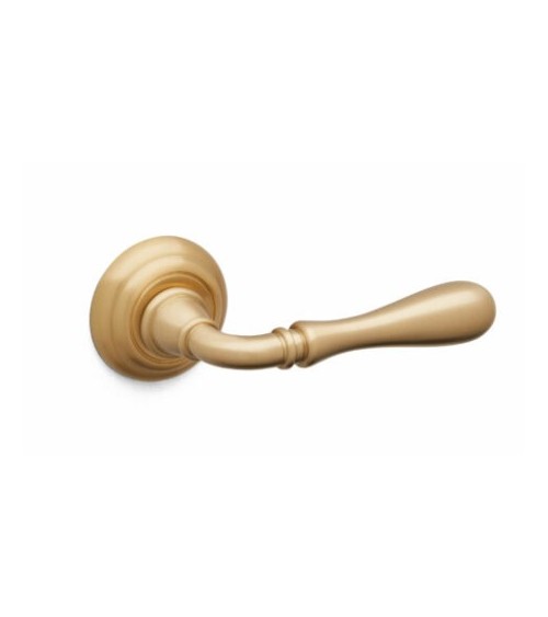 Puxador de porta ouro acetinado Mandelli Gou design