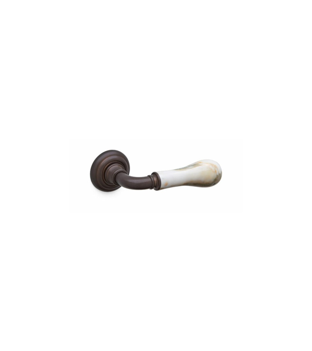 Puxador de porta bronze Mandelli Naxos design