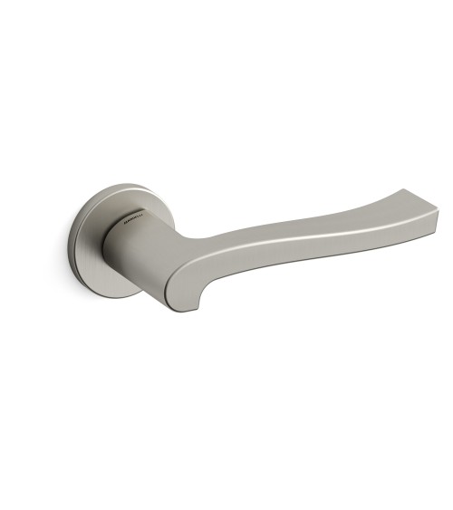 Puxador de porta níquel acetinado Mandelli Ola design