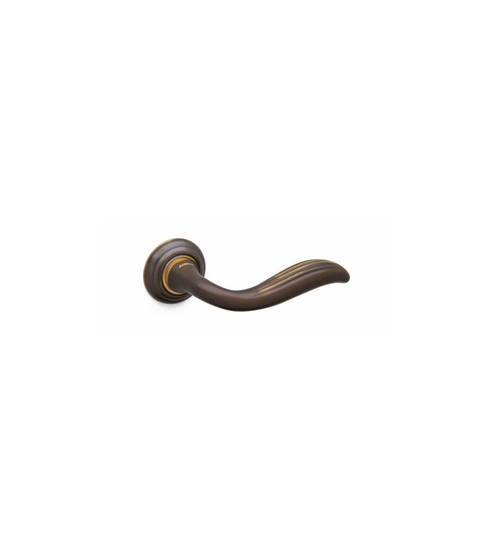 Puxador de porta bronze escultura Mandelli Plisse design