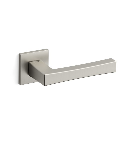 Puxador de porta níquel acetinado Mandelli Telis design