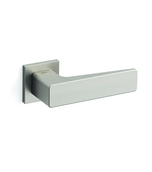 Puxador de porta níquel acetinado Mandelli Virgo puxador design