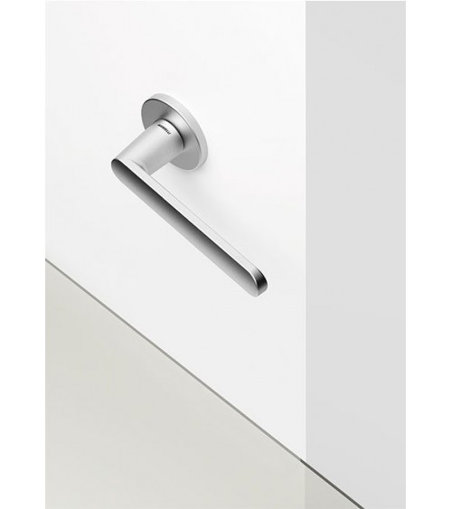 Puxador de porta cromado acetinado Mandelli Zante puxador design