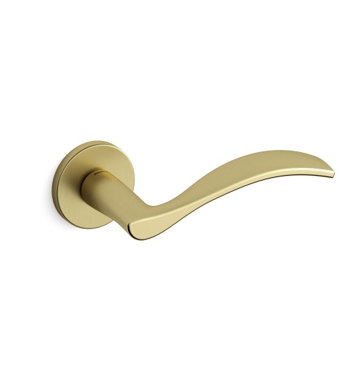 Puxador de porta ouro polido Mandelli Zen puxador design