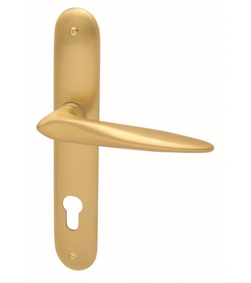 Puxador de porta em placa longitudinal Mandelli Zoe puxador design