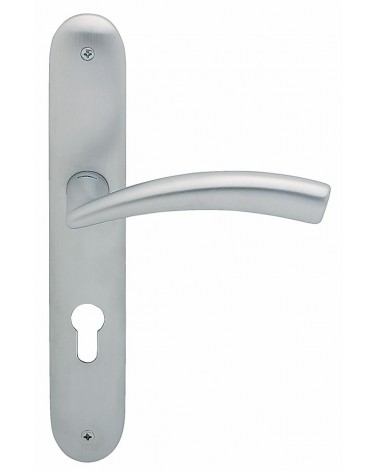 Puxador de porta em placa longitudinal Mandelli Nadir puxador design