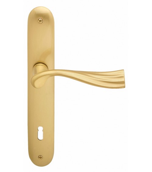 Puxador de porta em placa longitudinal Mandelli River design