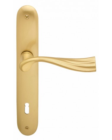 Puxador de porta em placa longitudinal Mandelli River design