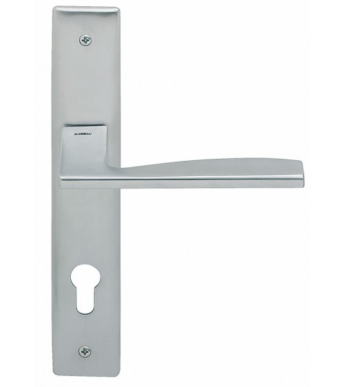 Puxador de porta em placa longitudinal Mandelli Link design