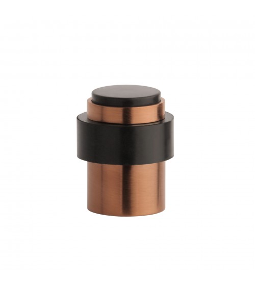 Batente de porta cobre STOPPER, para chão e parede - puxador design