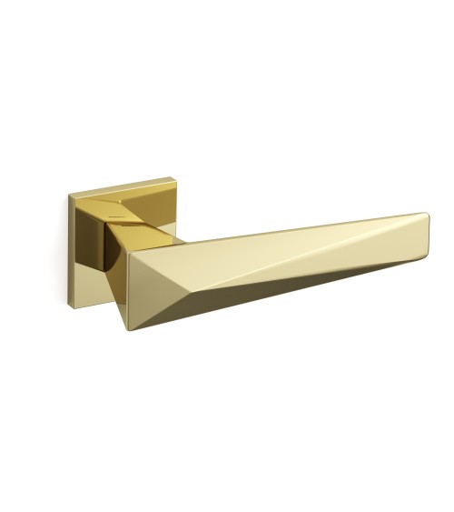 Puxador de porta dourado polido Mandelli Zeit puxador design