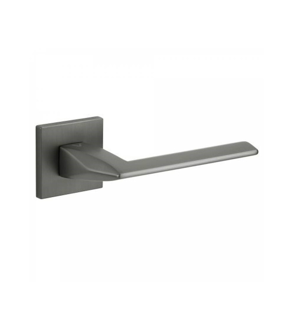 Puxador de porta cinza canhão EVER design