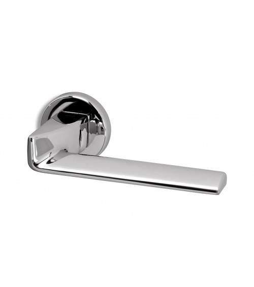 Puxador de porta cromado polido Ento Edge puxador design