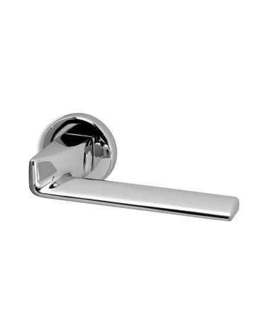 Puxador de porta cromado polido Ento Edge puxador design
