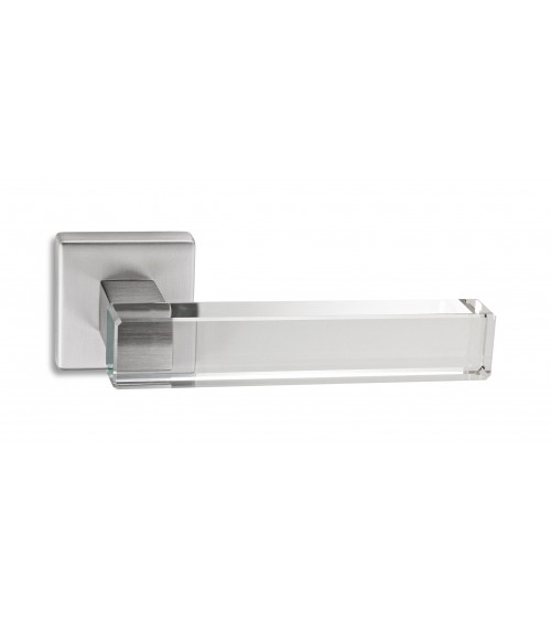 Puxador de porta cromado acetinado Ento Shiny puxador design