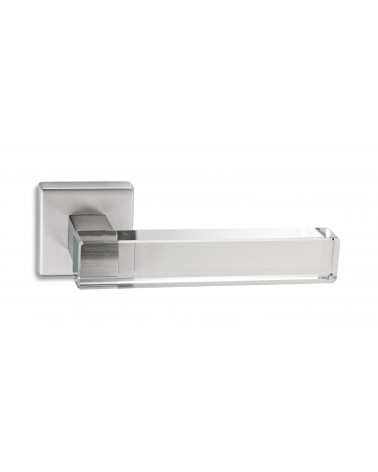 Puxador de porta cromado acetinado Ento Shiny puxador design