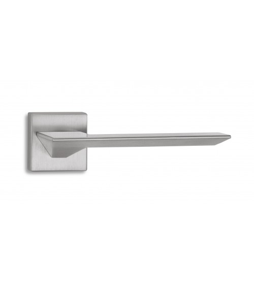 Puxador de porta Chrome acetinado ENTO CEDRO SQ