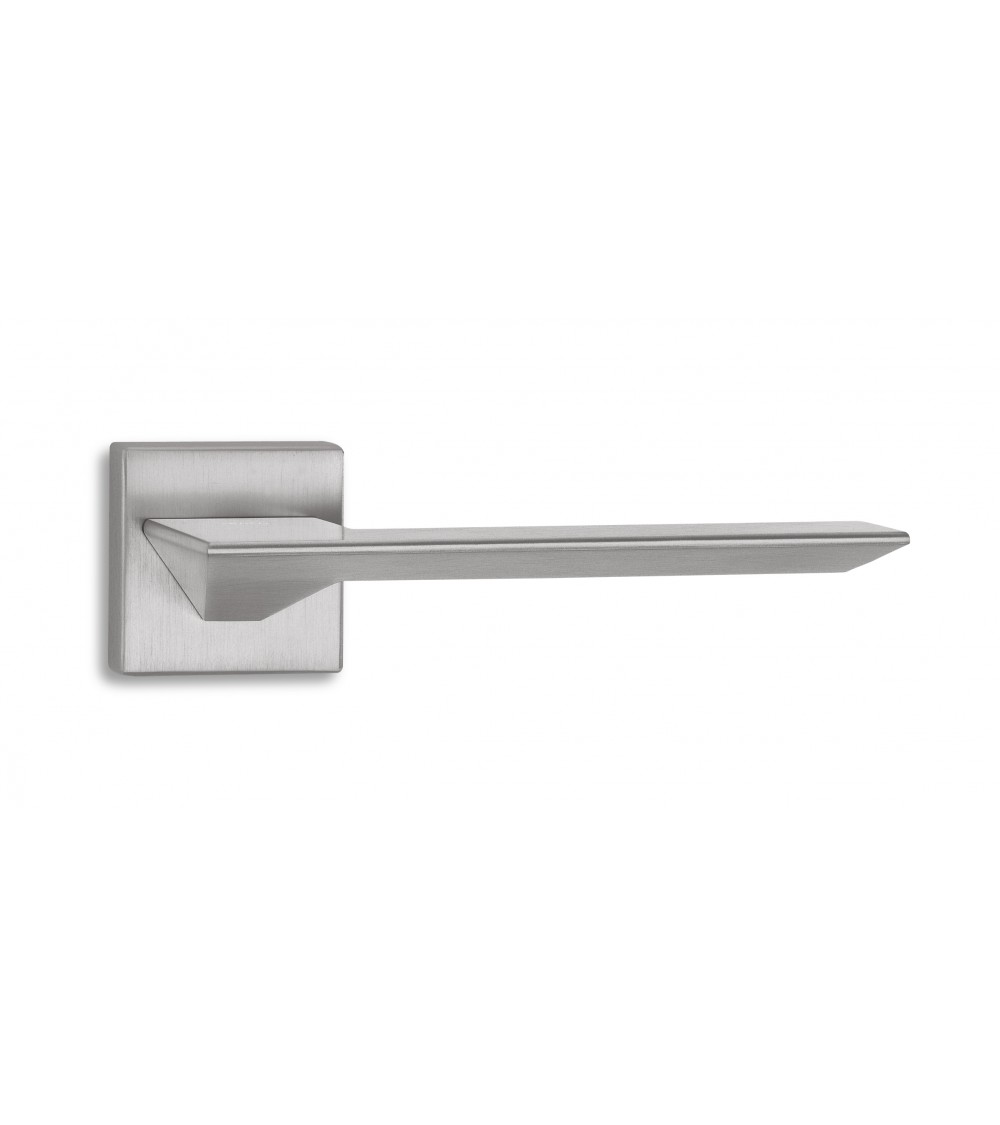Puxador de porta Chrome acetinado ENTO CEDRO SQ