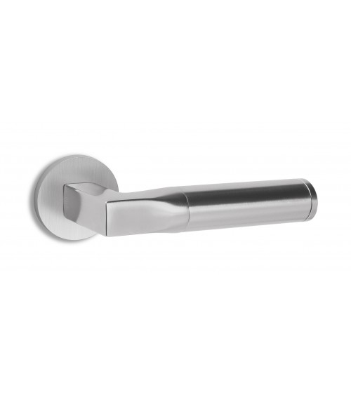 Puxador de porta Cromado acetinado ENTO TUBE