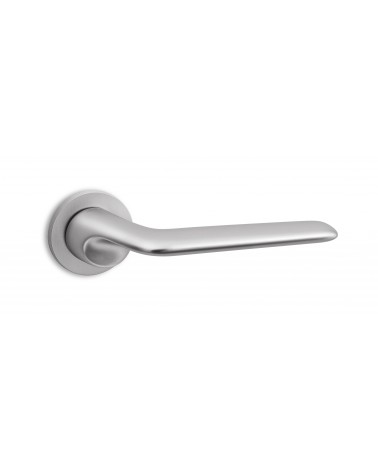 Puxador de porta cromado acetinado Ento Elan puxador design