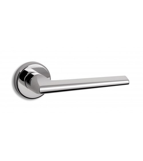 Puxador de porta cromado polido Ento Pilot puxador design