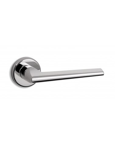 Puxador de porta cromado polido Ento Pilot puxador design