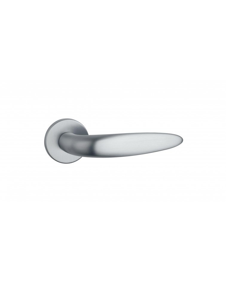 Puxador de porta cromado acetinado ODA puxador design