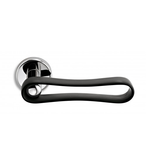 Puxador de porta preto Ento Infinito puxador design