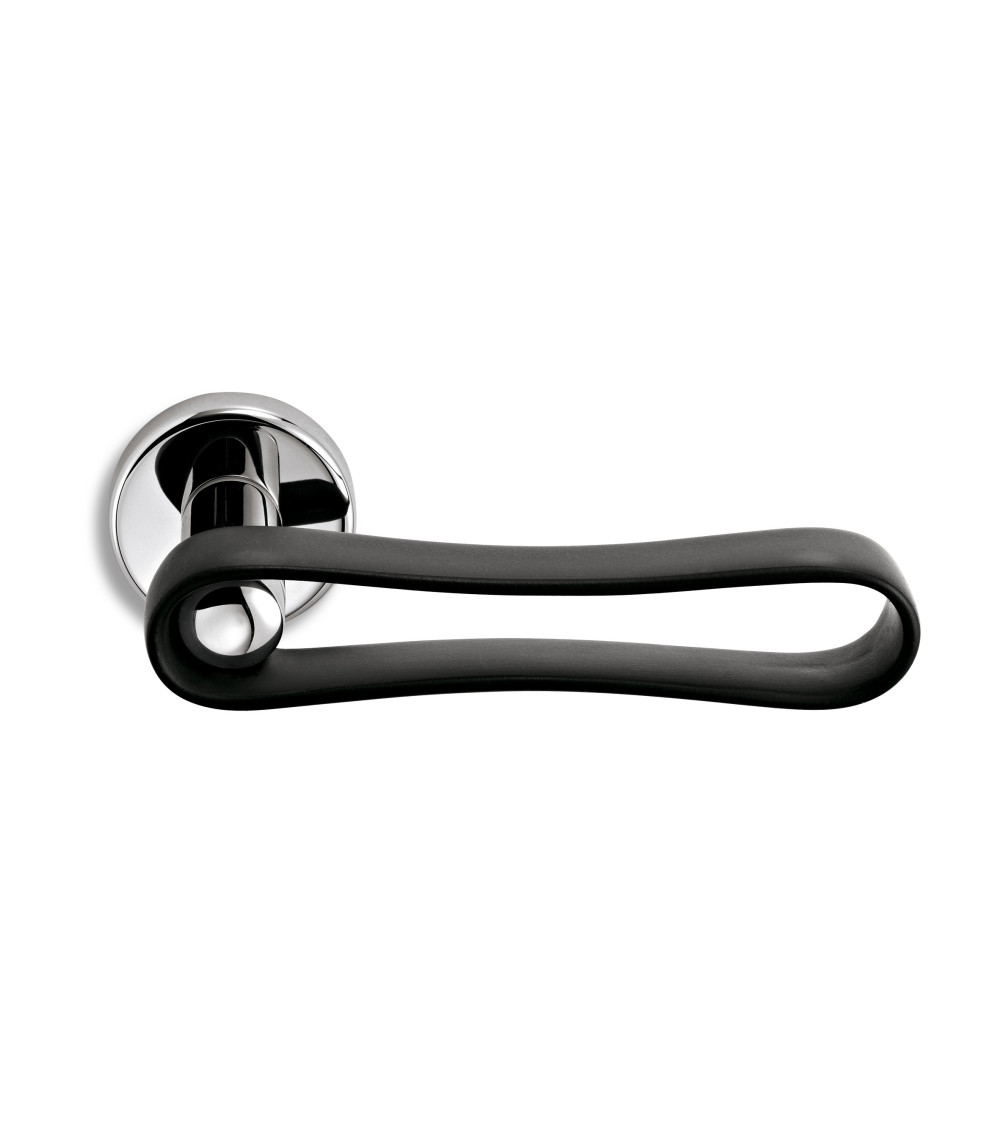 Puxador de porta preto Ento Infinito puxador design