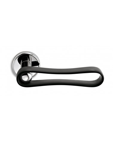 Puxador de porta preto Ento Infinito puxador design