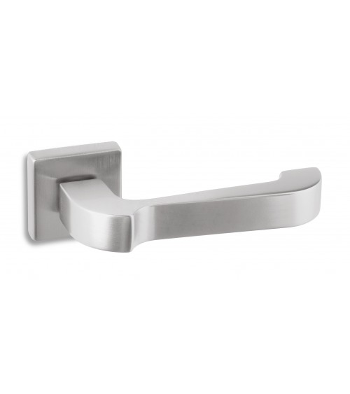 Puxador de porta Cromado acetinado ENTO LINK