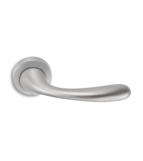 Puxador de porta Cromo acetinado ENTO ILEX