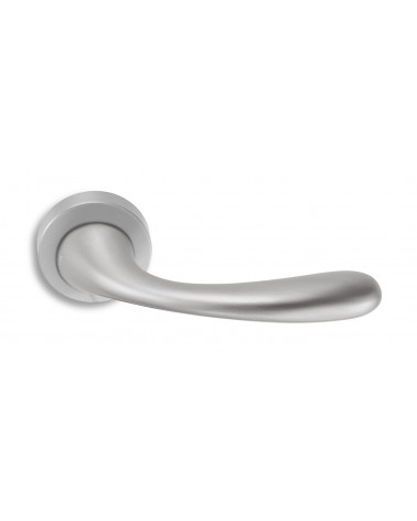 Puxador de porta Cromo acetinado ENTO ILEX