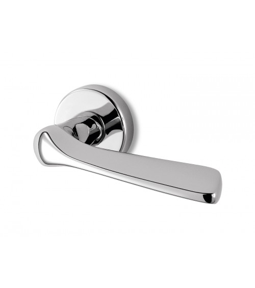 Puxador de porta cromado polido Ento Dafne puxador design