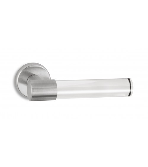 Puxador de porta em latão e cristal Ento Ghost puxador design