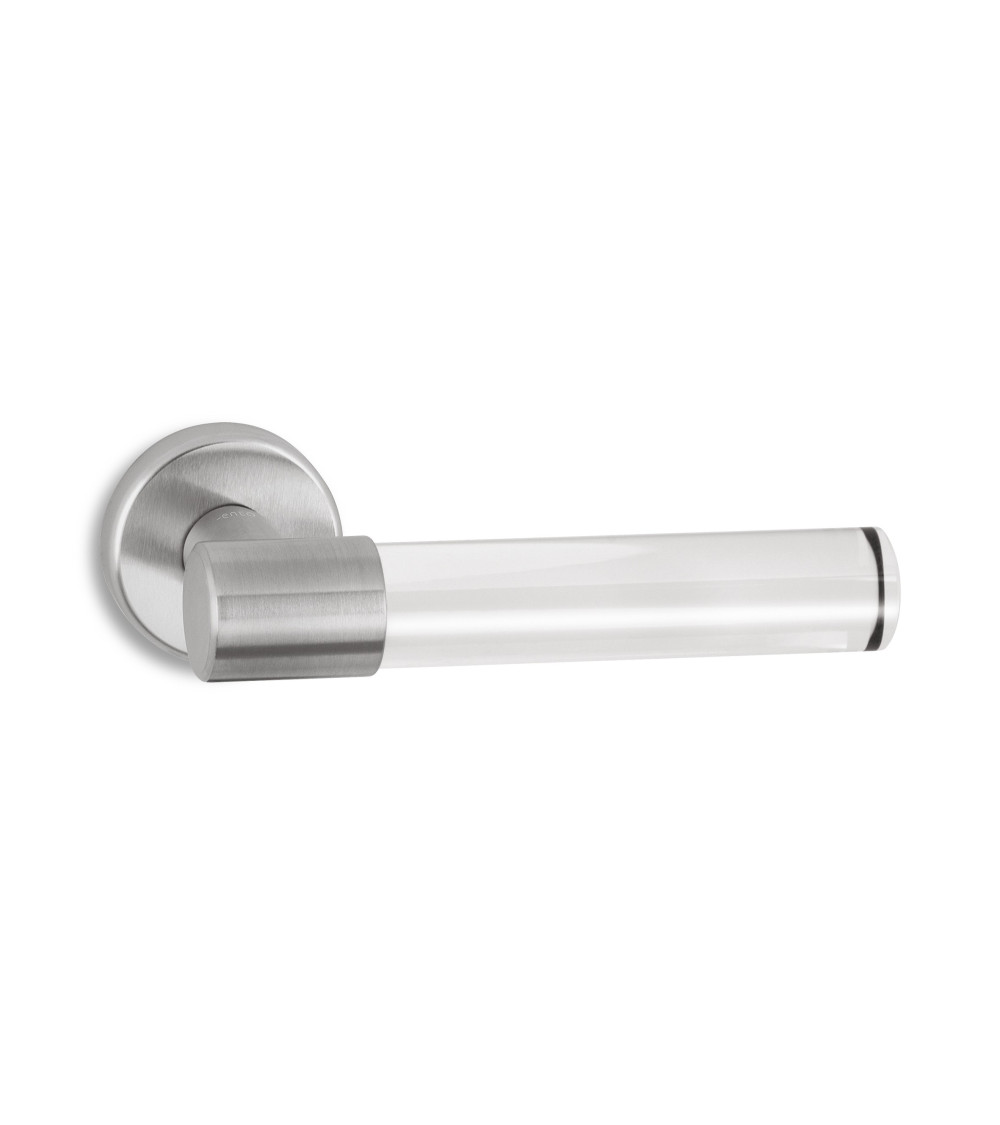 Puxador de porta em latão e cristal Ento Ghost puxador design