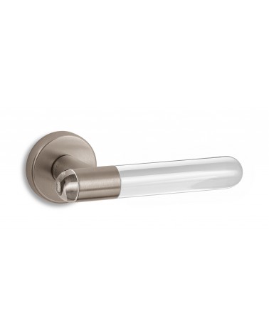 Puxador de porta em latão e cristal Ento Drop puxador design