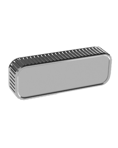 Puxador de móvel cromado polido WEGA
