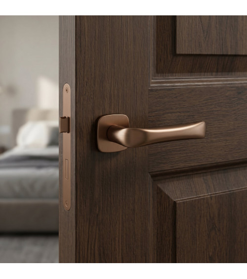 Puxador de porta cobre FOLD design