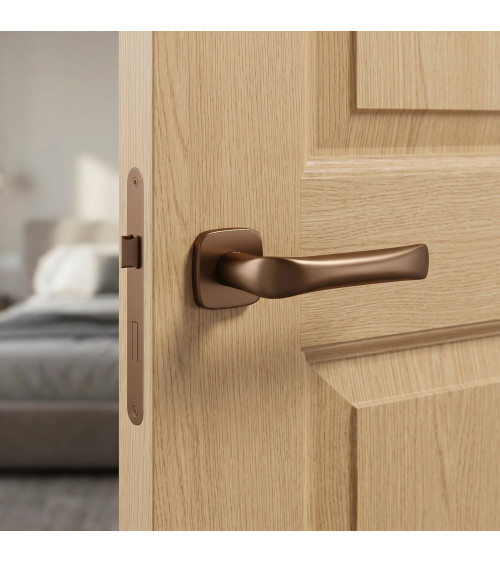 Puxador de porta cobre FOLD design