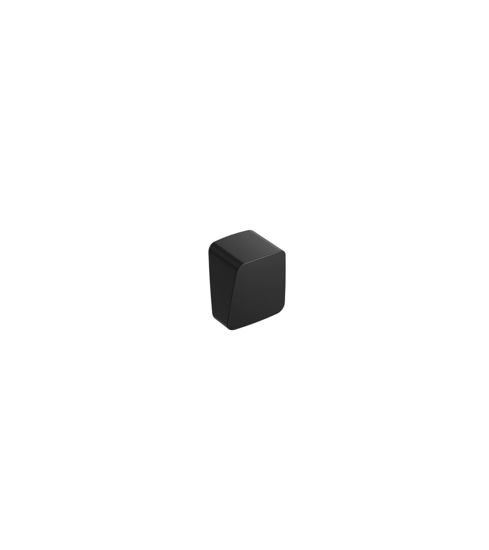 Botão de móvel preto ALVERO