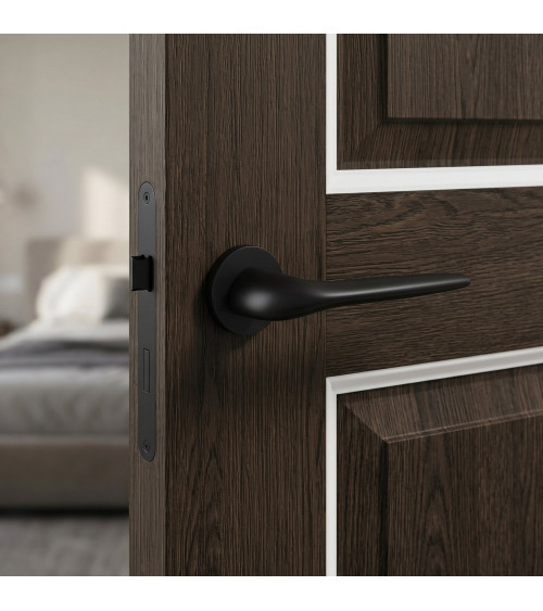 Puxador de porta preto JULIA design